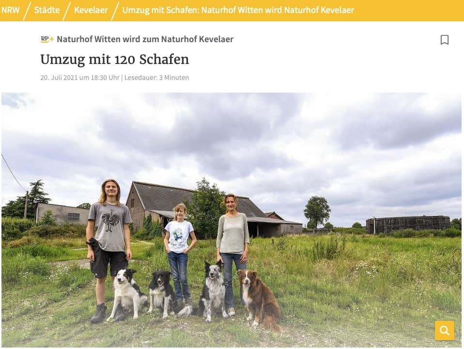 Naturhof Witten wird Naturhof Kevelaer Rheinische Post
