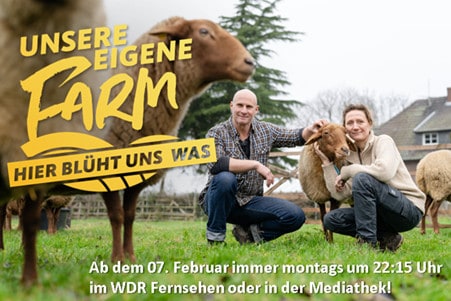 Die zweite Staffel von “Unsere eigene Farm” im WDR Fernsehen.